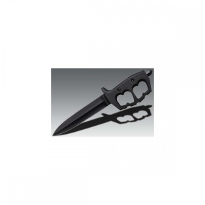 Cutit tactic Cold Steel Chaos Double Edge CS-80NTP cu lama din otel carbon SK-5 si teaca Secure-Ex - Img 2