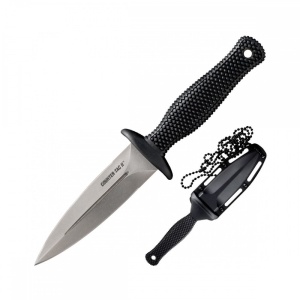 Cutit tactic Cold Steel Counter Tac II CS-10BCTM cu lama din otel inoxidabil AUS 8A si teaca Secure-Ex