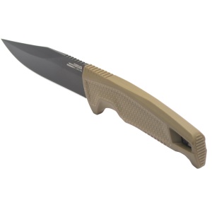 Cutit tactic SOG Recondo FX FDE Straight Edge, otel CRYO 440C, lama 117 mm