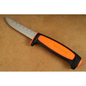 Cuțit utilitar Morakniv Basic 511 (C) METRIC Orange/Negru - Img 7