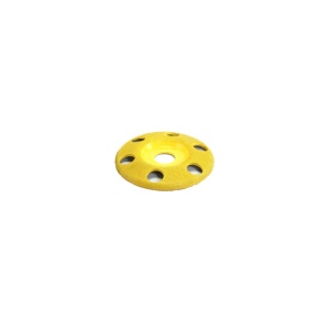 Disc sculptura lemn SABURR - 4" PLAT CU GAURI VENTILARE. - Img 2