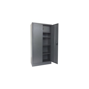 Dulap metalic 2 uși FAM MD273 890x450x1800 mm, cu 3 polițe și cutie de valori - Img 2