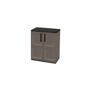 Dulap utilitar plastic 2 usi, Free 680x370x840 mm, cu 1 polita