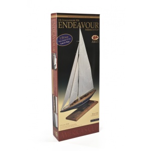 ENDEAVOUR-J Class Yacht, Goeleta - 1934 - UK Challenger, Scara 1:35, Navomodel Amati - Img 2