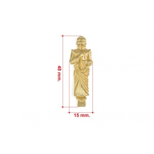 Figurina VESPUCCI din metal pentru navomodele / hobby, Amati Italia - Img 2