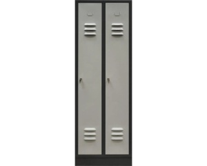 Fișet metalic 2 uși FAM MD34 600x450x1800 mm, cu poliță și bară de haine