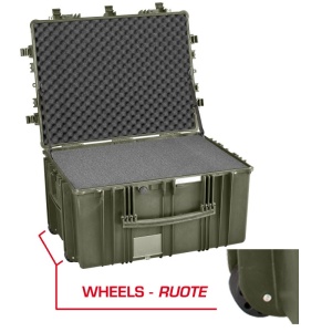 Geanta/ Valiza protectie cu burete pretaiat, roti si maner telescopic, 7745, 836 x 641 x 489 mm, Explorer cases - Img 2