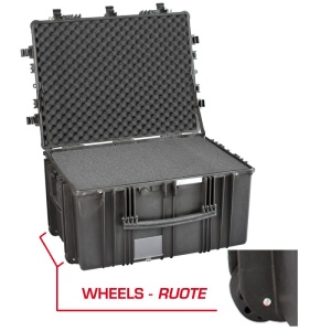 Geanta/ Valiza protectie cu burete pretaiat, roti si maner telescopic, 7745, 836 x 641 x 489 mm, Explorer cases - Img 4