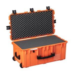 Geanta/ Valiza protectie cu burete pretaiat, roti si maner telescopic, 7635HL, 832 x 466 x 369 mm, Explorer cases - Img 3