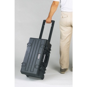 Geanta/ Valiza protectie cu burete pretaiat, roti si maner telescopic, 5122, 546 x 347 x 247 mm, Explorer cases - Img 2
