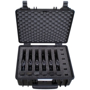 Geanta/ Valiza protectie cu suport burete pentru 6 pistoale, 4419HL, 485 x 414 x 212 mm, Explorer cases - Img 2