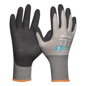 Gebol 709546, Manusi de protectie Master Flex, din nilon, acoperire cu spuma de nitril, finisaj nisipos, uz profesional, marimea 10/XL - Img 2