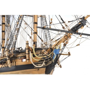 HMS FLY 1776 - Goeleta - Navomodel Victory Models, Scara 1:64, Lungime 80cm - Img 6