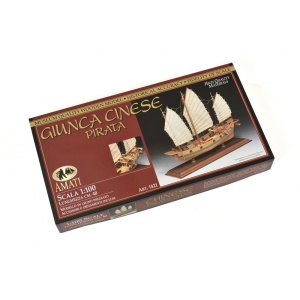 Joanca piratereasca secolele XVIII-XIX, Navomodel Amati, Scara 1:100, Lungime 40cm - Img 4