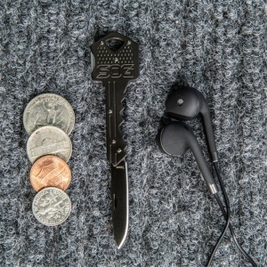 KEY-101 Briceag tip Cheie Negru, SOG - Img 18