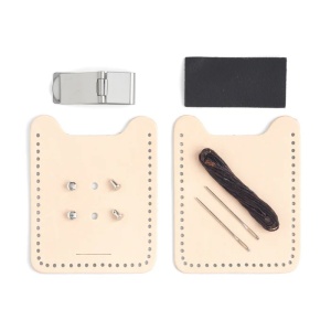 Kit clip pentru bani si husa pentru card Tandy Leather SUA - Img 6