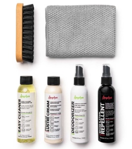 Kit complet pentru curatare, ingrijire si pastrare incaltaminte, Angelus