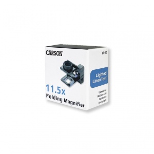 Lupa de focalizare LinenTest, putere 11.5x cu LED - Carson - Img 7