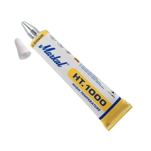 Marker vopsea cu bilă metalică, pentru temperaturi ridicate, HT.1000, varf 6mm, Markal - Img 2