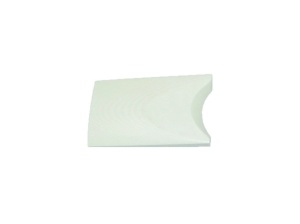 Material compozit pentru maner cutit G10 - 9.5 mm, Ivory