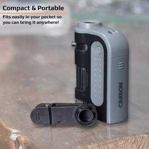 Microscop Carson pentru digiscopie, Kit MicroBrite Pro - Img 6
