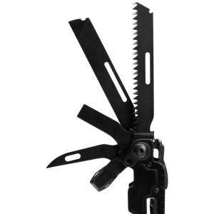 Multitool SOG PowerAccess Deluxe Black, 21 functii, Compound Leverage, kit 12 biti si husa nylon - Img 13