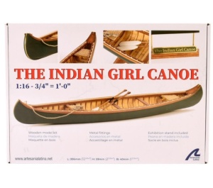 Navomodel The Indian Girl Canoe, scara 1:16 - Artesania Latina - Img 9