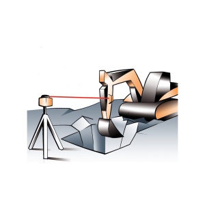 Nivela laser rotativa FL 505HV-G cu FR 77-MM inclinare pe 2 axe orizontal, vertical, GEO-FENNEL - Img 8