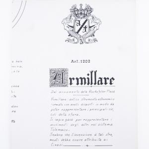 Plan Sfera Armillare pt hobby, Amati Italia - Img 2