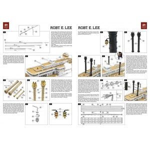 Planuri constructie navomodel Amati Robert E. Lee - Img 3