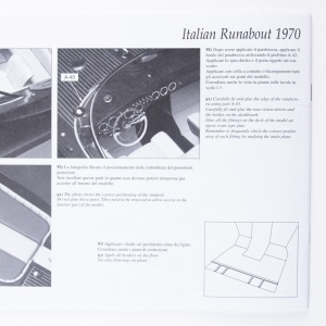 Planuri constructie navomodel Amati, Runabout - Img 3