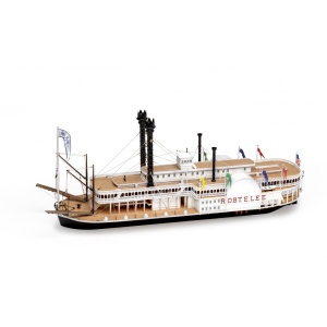 Robert E. Lee - Vas cu sbaturi, Navomodel Amati, Scara 1:150, Lungime 60cm - Img 2