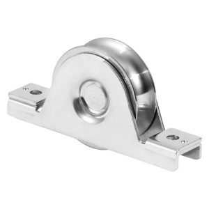 Rola incastrata, cu profil R, pentru porti culisante, otel, 80 mm - Img 2