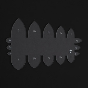 Sablon acrilic taiere capete/curele piele - Tandy Leather