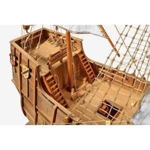 Santa Maria - 1492 Nava amiral al lui Columb, Navomodel Amati, Scara 1:65, Lungime 54cm - Img 5
