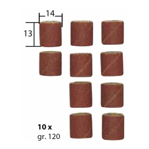 Set 10 tamburi din corindon pentru slefuire, 14mm, GR120, Proxxon 28979 - Img 6