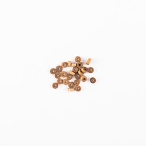 Set 20 roti lemn pentru afet de tun, 6mm, Amati