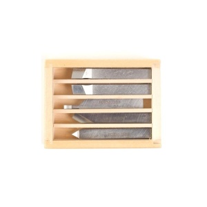 Set 5 cutite strung 10x10mm, Proxxon 24550 - Img 6