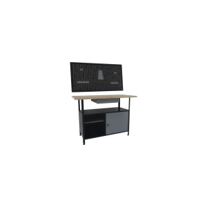 Set atelier banc de lucru & panou perforat cu accesorii FAM XXL 1200mm, 7 piese