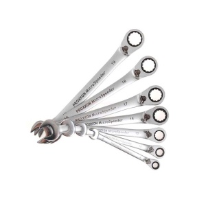 Set chei combinate, Proxxon 23124, cu clichet MICRO-SPEEDER - Img 4