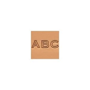 Set stante embosare piele ALFABET litere mari de 6mm. - Img 2