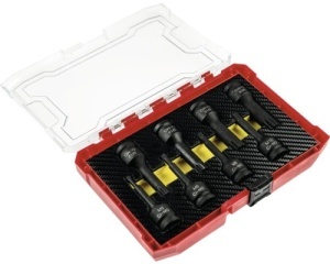 Set tubulare impact WGB 1/2", 8 piese