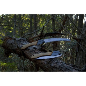 SI75224 Fierastrau pliabil bushcraft/camping Gomboy Outback Curve 240mm cu 8dinti/30mm, Silky - Img 8
