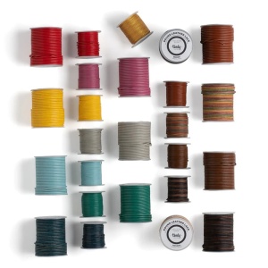 Sireturi din piele rotunde, 2mm / 22.9m, Tandy Leather USA - Img 5