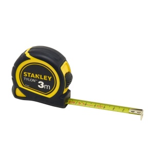 Stanley 1-30-687, ruleta Tylon 3m, tru-zero, protectie din cauciuc, anti-alunecare, 3m x 13mm - Img 3