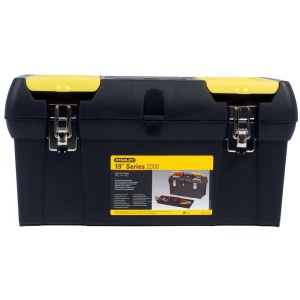 Stanley 1-92-066, cutie de depozitare 19" cu inchizatoare metalica, 2 organizatoare si tava - Img 3