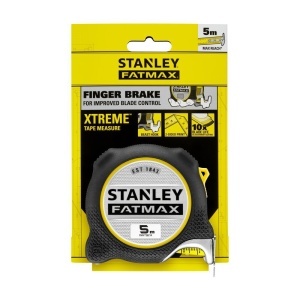 Stanley FMHT38214-0, ruleta FatMax Pro 5m, BladeShield, BladeArmor, 5m x 32mm, frana cu degetul, imprimare pe ambele fete - Img 6