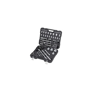Trusă chei tubulare WGB 1/4" + 1/2" + 3/4", 54 piese, crom-vanadiu, Ius Brasov