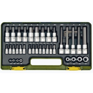 Trusa speciala pentru suruburi TORX si HEX, Proxxon 23290, 41 piese - Img 2