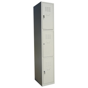 Vestiar metalic cusetat 1x3 cusete "MAXI" , 312x450x1800 mm